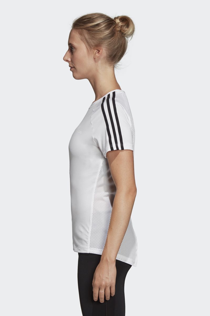   Adidas W D2M 3S Tee, : . DS8723.  S (42/44)
