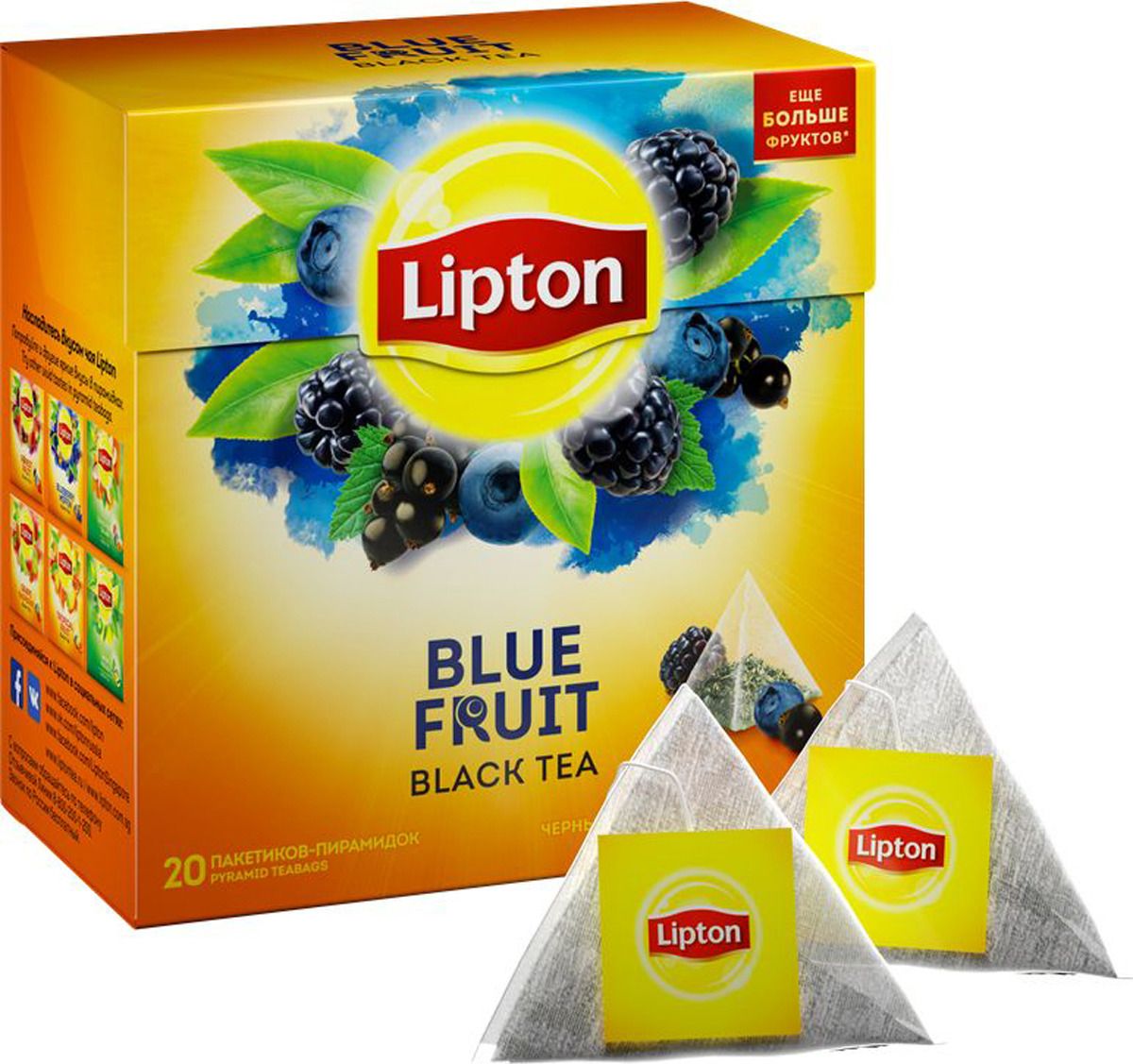 Lipton Blue Fruit Tea    , 20 
